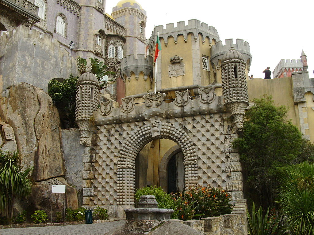 Pena Palace entrance